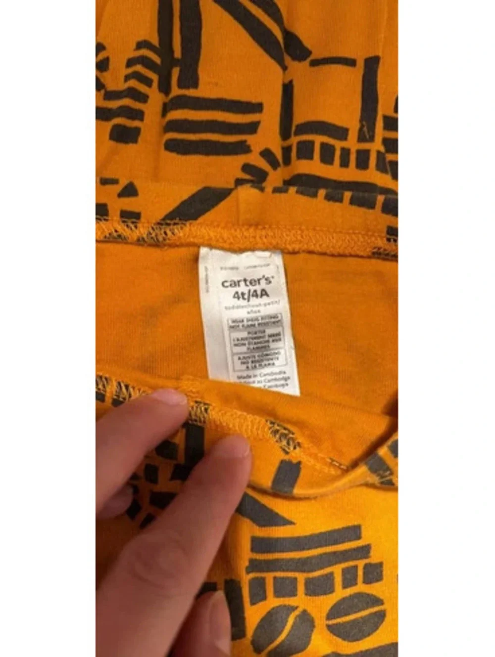 Carters vibrant orange